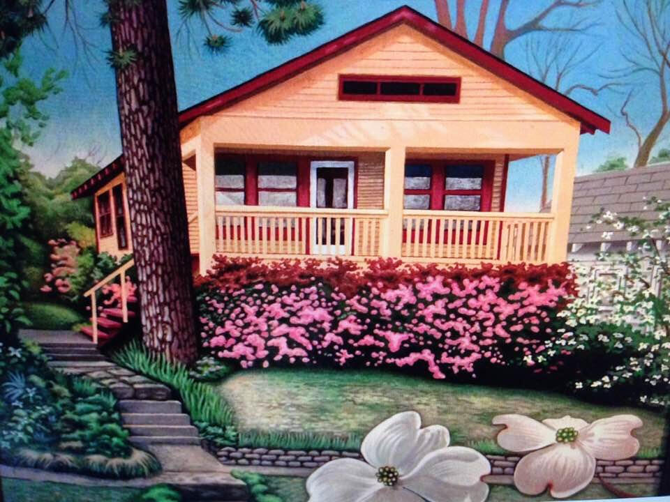 Tom's House (Acrylic on Canvas)